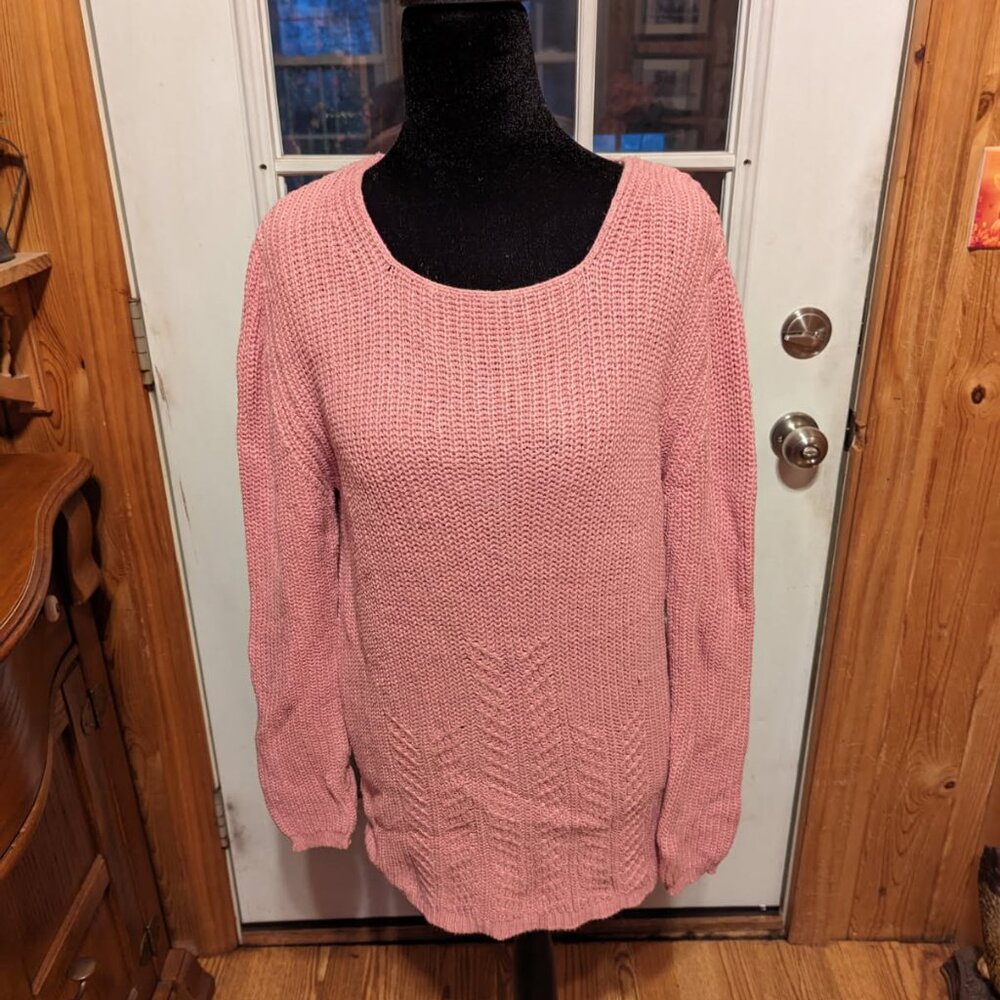 Sweater Kelly Scott pretty pink size small